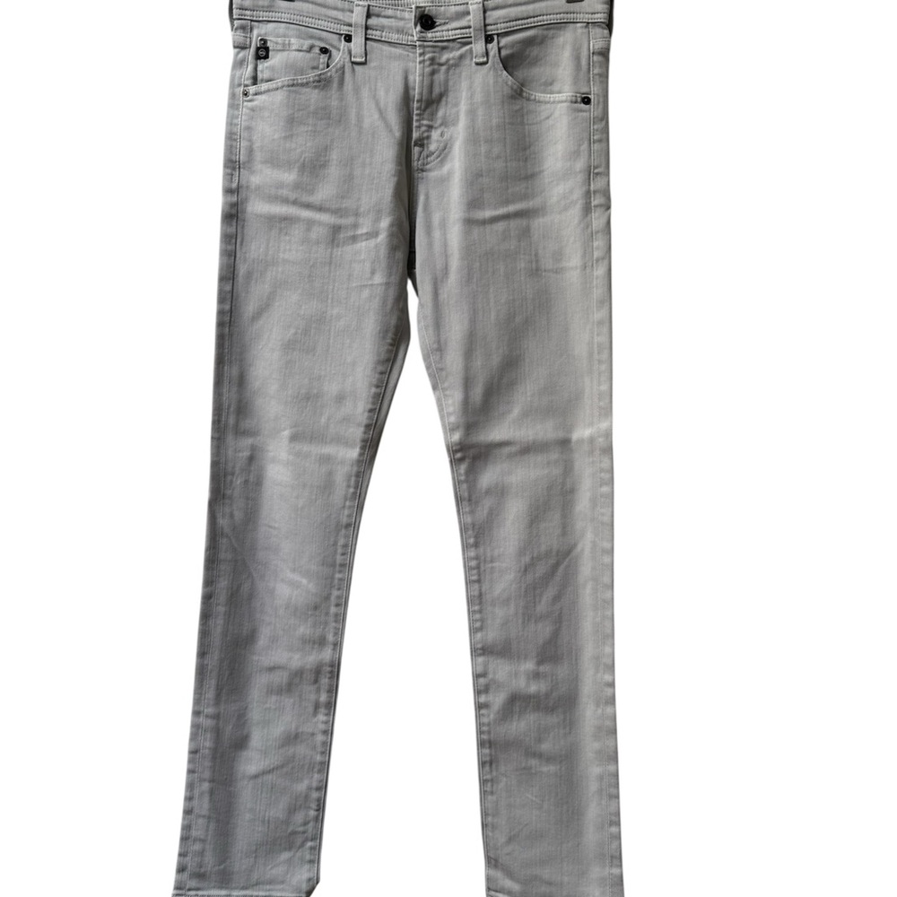 Ag Adriano Goldschmied Light Gray Jeans